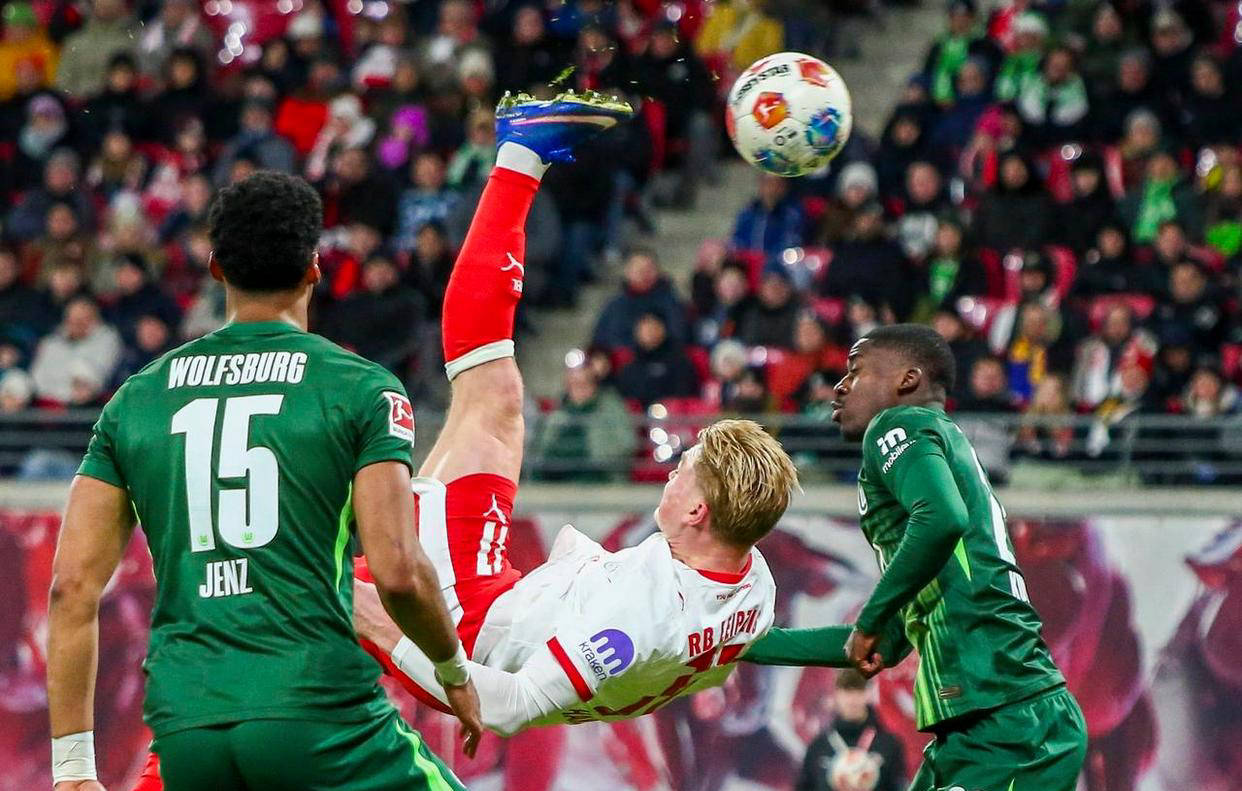 2-2惊天冷门:沃尔夫斯堡控球率仅32%强势逼平德甲前四莱比锡